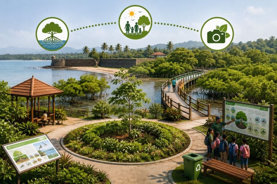 Alibaug to Get ₹4.43 Crore Green Zone Under Amrit 2.0 for Eco-Tourism and Mangrove Conservation